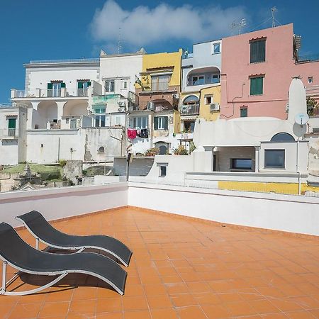 La Procidana House - Corricella Exlusive Terrace Villa Eksteriør bilde