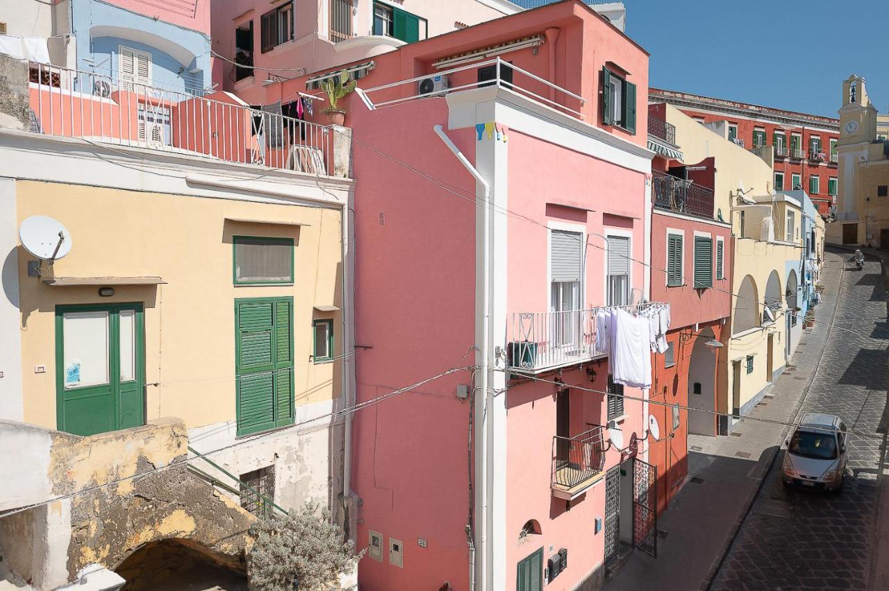 La Procidana House - Corricella Exlusive Terrace Villa Eksteriør bilde