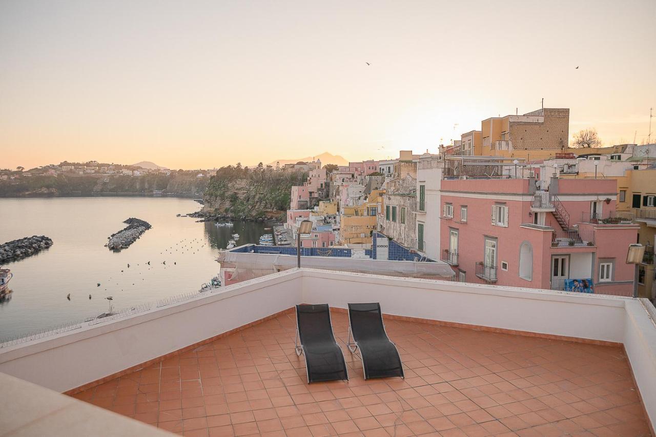 La Procidana House - Corricella Exlusive Terrace Villa Eksteriør bilde