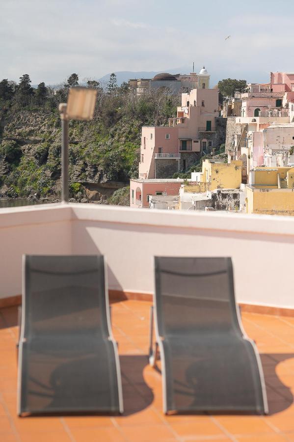 La Procidana House - Corricella Exlusive Terrace Villa Eksteriør bilde